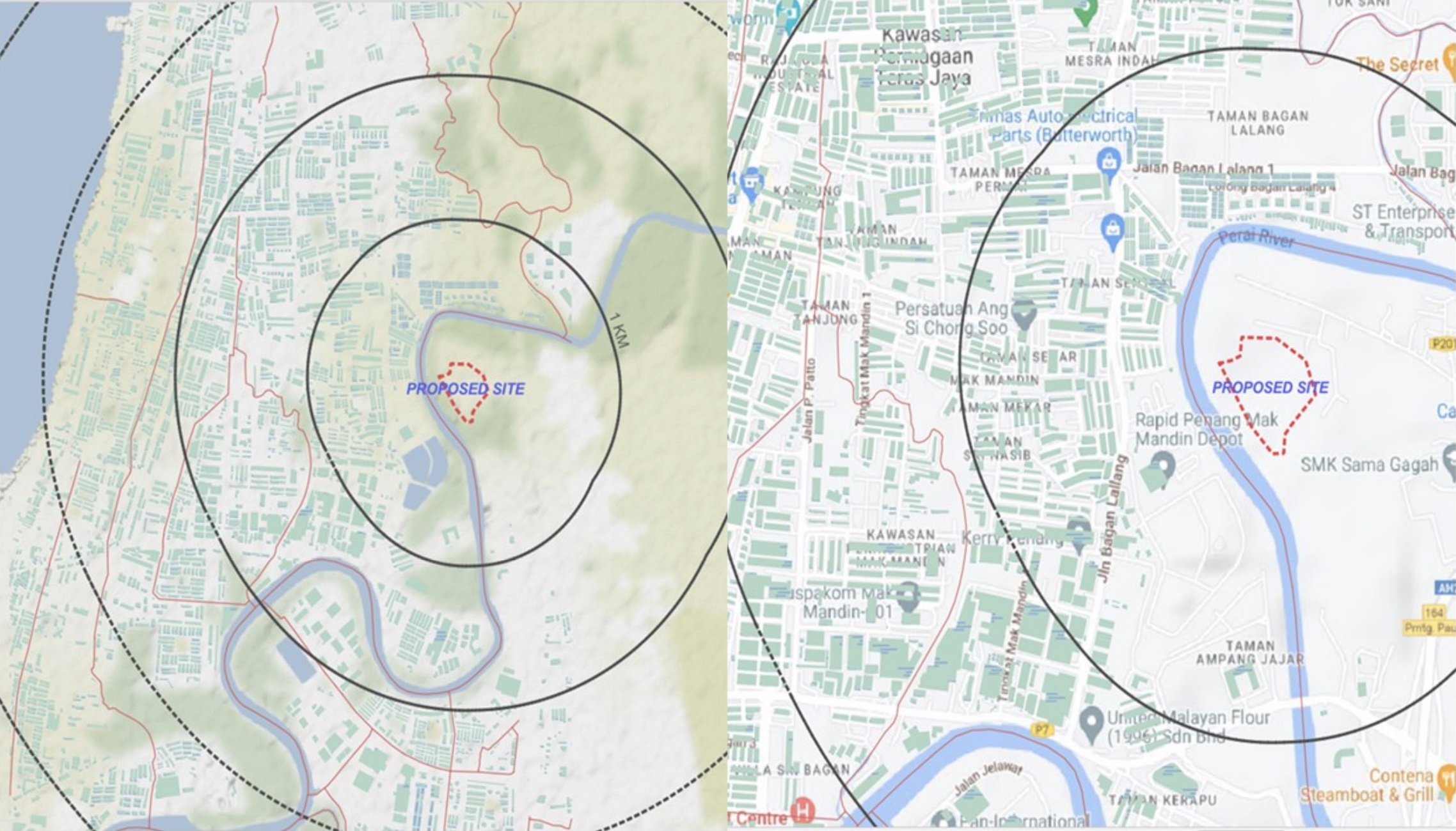 analysis for site selection using GIS