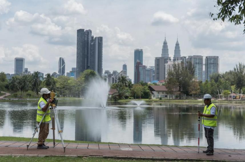 land survey KLCC