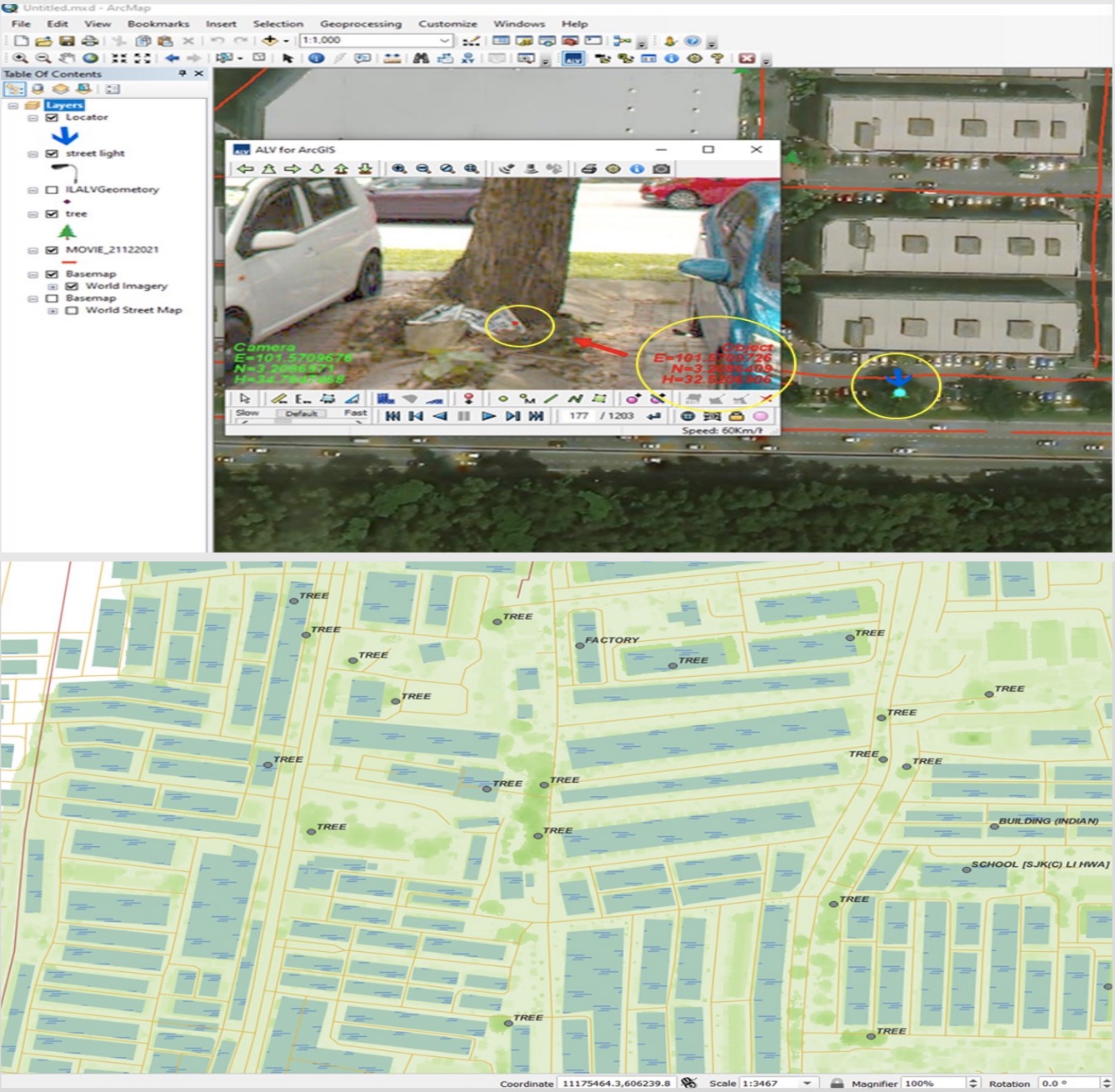 mobile mapping system detection